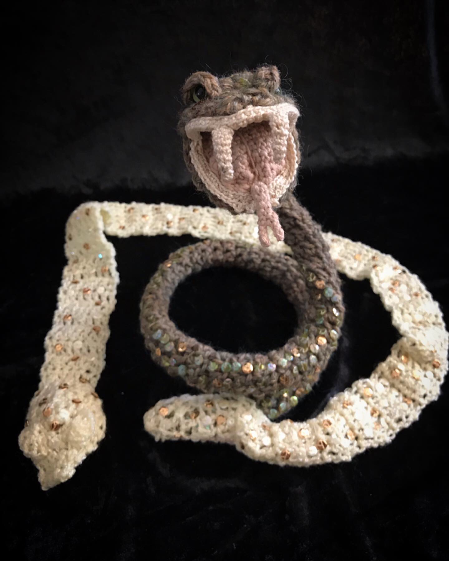 « Naturalia - Serpent à la mue » - 2019 {vue face}